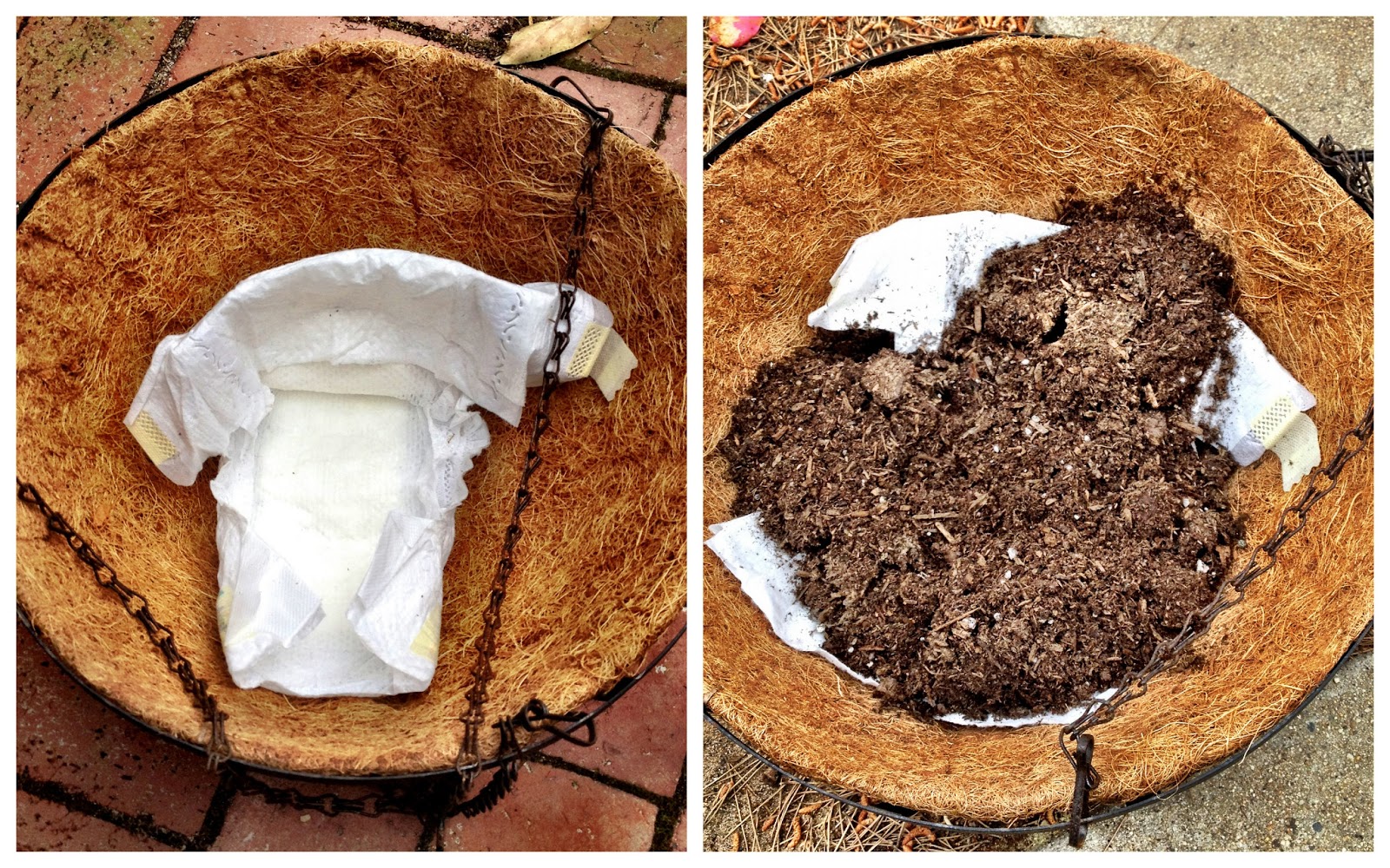 Use Diapers and Improve Your Overall Health in The Garden