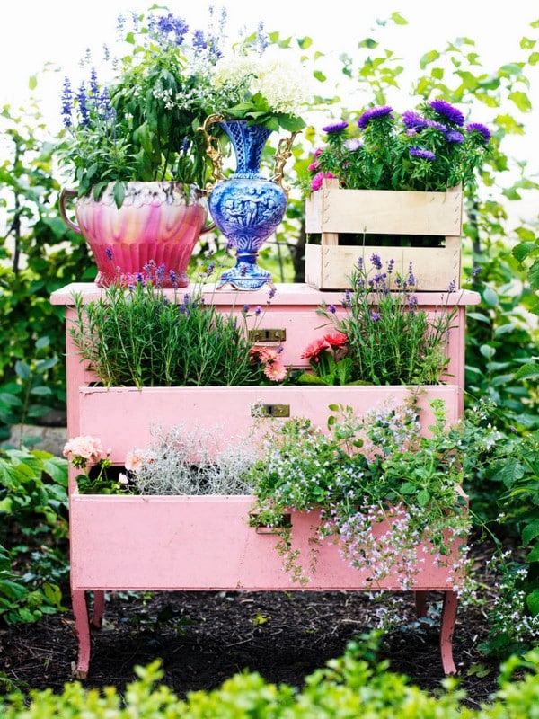 18 Unique and Creative Garden Planter Ideas You Never Thought Of