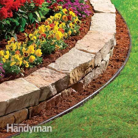 10 Garden Edging Ideas With Bricks and Rocks