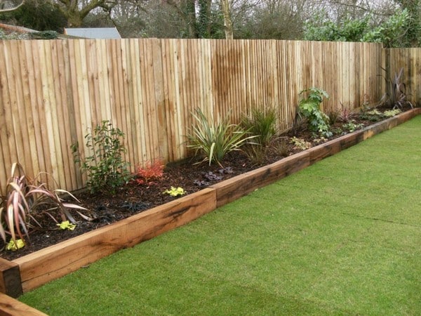 17 Brilliant Wooden Garden Edging Ideas for a Perfect Landscape