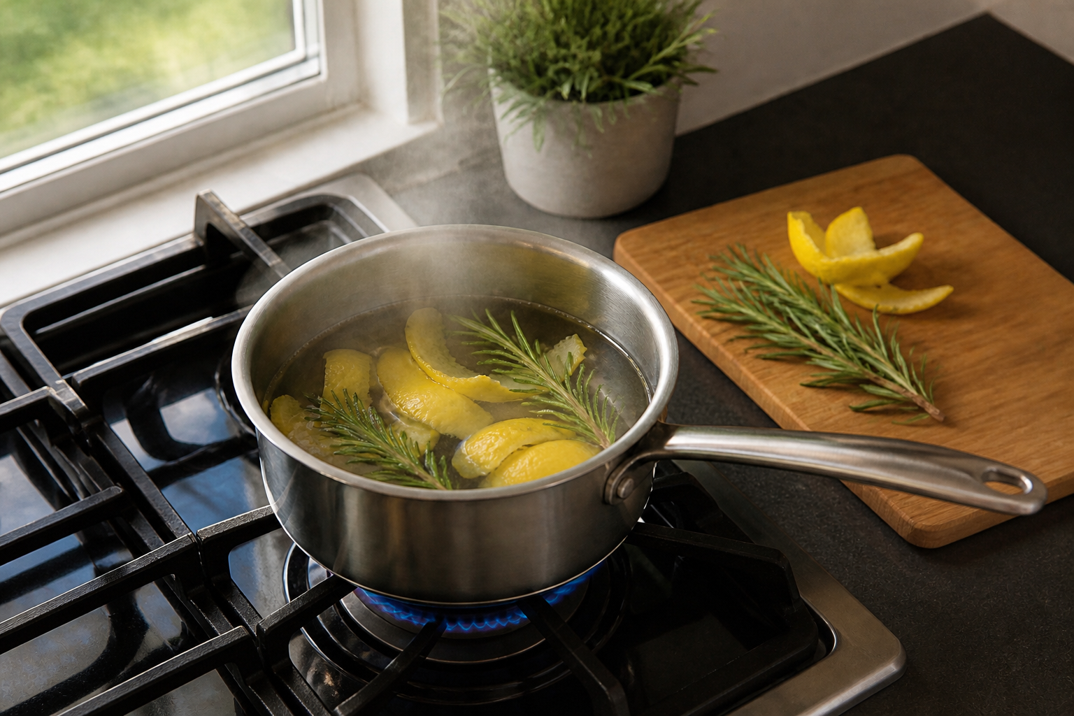 Simmer Rosemary With Lemon Peels: The Simple Trick for a Fresh-Smelling Home